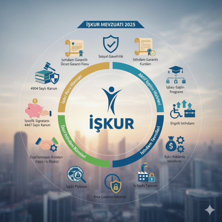 Türkiye İş Kurumu (İŞKUR) Mevzuat Yapısı, Kurumsal İşlevleri ve İşgücü Piyasası Politikaları Üzerine Kapsamlı Araştırma Raporu - 3424 1 Türkiye İş Kurumu (İŞKUR) Mevzuat Yapısı